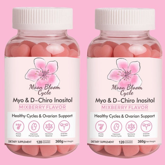 (2 Pack)Heart Moon Bloom Cycle Gummies 🌸✨