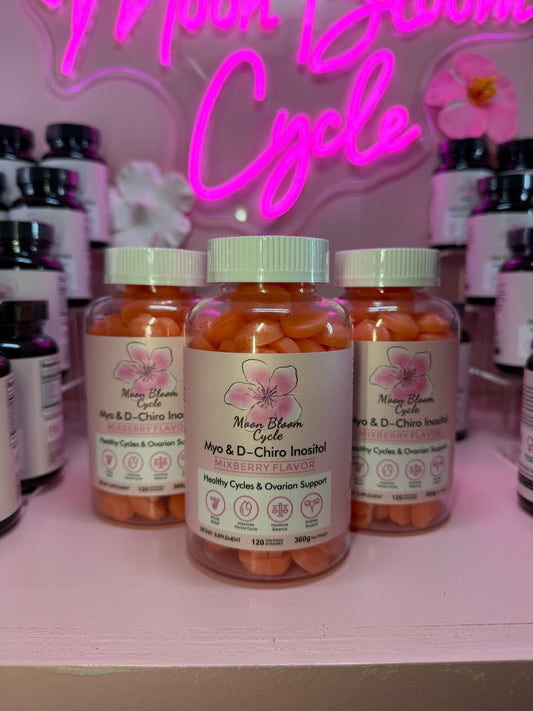 Heart Moon Bloom Cycle Gummies